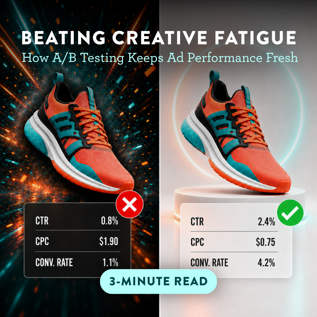 Beating Creative Fatigue with A/B Testing - Strive Creative