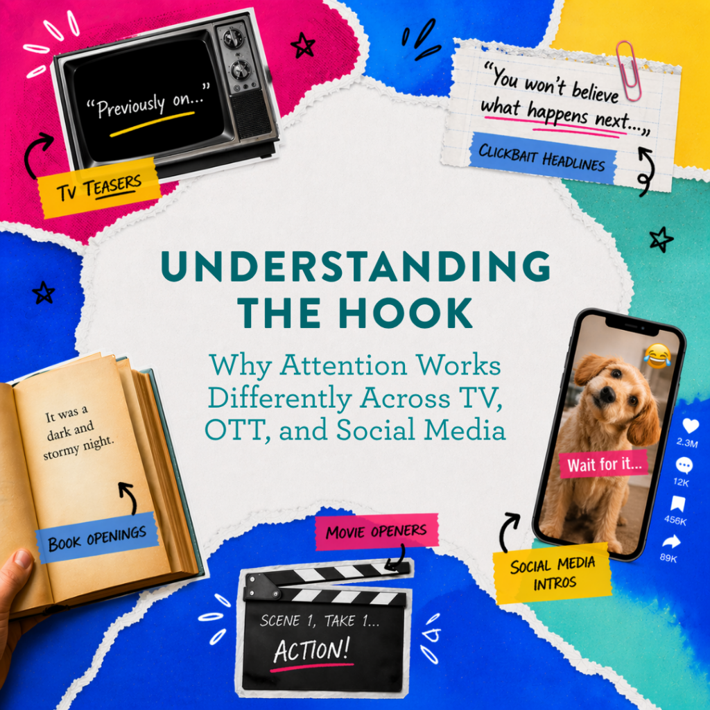 How Hooks Work Differently Across TV, OTT, and Social Media - Strive Creative
