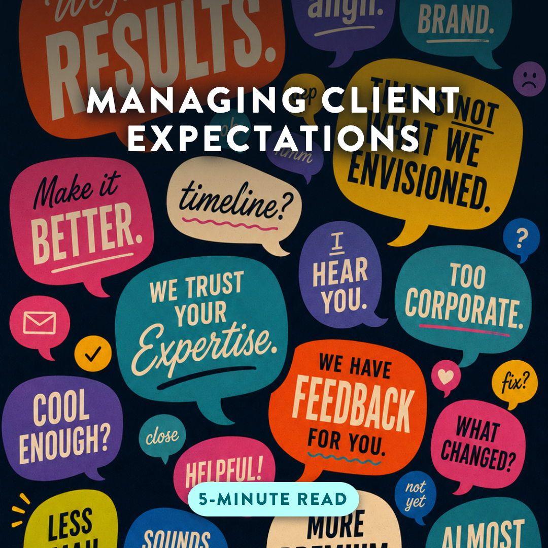 Managing Client Expectations Without Losing the Relationship - Strive Creative