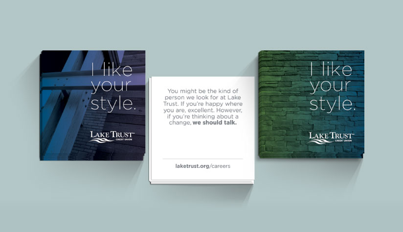 lake trust recruitment card