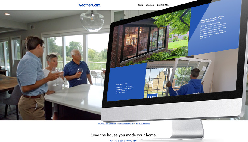 WeatherGard Website Design 1